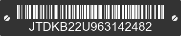 2006 TOYOTA PRIUS JTDKB22U963142482 VIN decoded