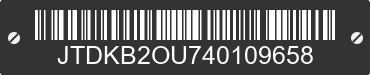 2004 TOYOTA Prius JTDKB2OU740109658 VIN decoded