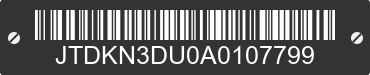 2010 TOYOTA Prius JTDKN3DU0A0107799 VIN decoded