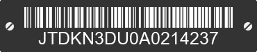 2010 TOYOTA PRIUS JTDKN3DU0A0214237 VIN decoded