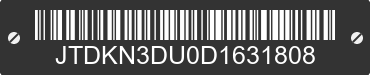 2013 TOYOTA PRIUS JTDKN3DU0D1631808 VIN decoded