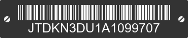 2010 TOYOTA Prius JTDKN3DU1A1099707 VIN decoded