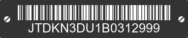 2011 TOYOTA Prius JTDKN3DU1B0312999 VIN decoded