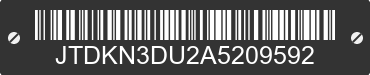 2010 TOYOTA Prius JTDKN3DU2A5209592 VIN decoded