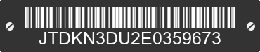 2014 TOYOTA Prius JTDKN3DU2E0359673 VIN decoded