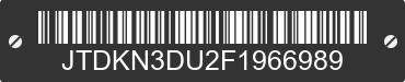 2015 TOYOTA Prius JTDKN3DU2F1966989 VIN decoded