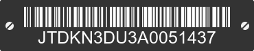 2010 TOYOTA PRIUS JTDKN3DU3A0051437 VIN decoded