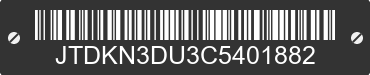 2012 TOYOTA Prius JTDKN3DU3C5401882 VIN decoded