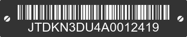2010 TOYOTA PRIUS JTDKN3DU4A0012419 VIN decoded