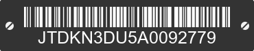 2010 TOYOTA Prius JTDKN3DU5A0092779 VIN decoded