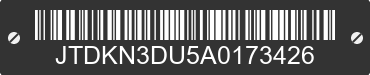 2010 TOYOTA PRIUS JTDKN3DU5A0173426 VIN decoded