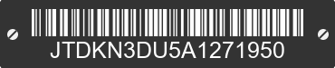 2010 TOYOTA PRIUS JTDKN3DU5A1271950 VIN decoded