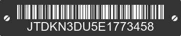 2014 TOYOTA Prius JTDKN3DU5E1773458 VIN decoded