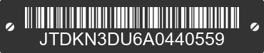 2010 TOYOTA Prius JTDKN3DU6A0440559 VIN decoded