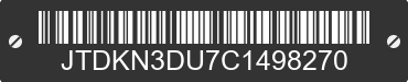2012 TOYOTA PRIUS JTDKN3DU7C1498270 VIN decoded
