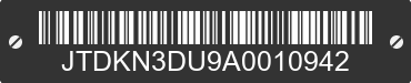 2010 TOYOTA PRIUS JTDKN3DU9A0010942 VIN decoded