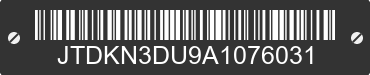 2010 TOYOTA PRIUS JTDKN3DU9A1076031 VIN decoded