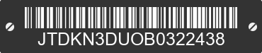 2011 TOYOTA Prius JTDKN3DUOB0322438 VIN decoded