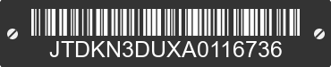 2010 TOYOTA PRIUS JTDKN3DUXA0116736 VIN decoded