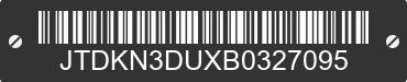 2011 TOYOTA Prius JTDKN3DUXB0327095 VIN decoded