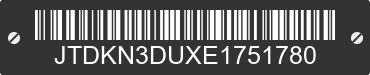 2014 TOYOTA Prius JTDKN3DUXE1751780 VIN decoded