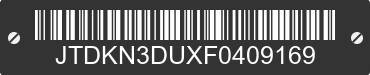 2015 TOYOTA PRIUS JTDKN3DUXF0409169 VIN decoded