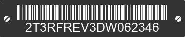 2013 TOYOTA RAV4 2T3RFREV3DW062346 VIN decoded