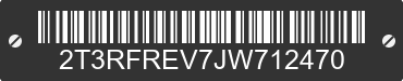 2018 TOYOTA RAV4 2T3RFREV7JW712470 VIN decoded