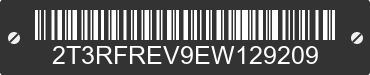 2014 TOYOTA RAV4 2T3RFREV9EW129209 VIN decoded