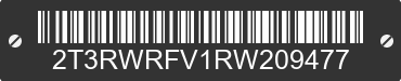 2024 TOYOTA RAV4 2T3RWRFV1RW209477 VIN decoded