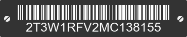 2021 TOYOTA RAV4 2T3W1RFV2MC138155 VIN decoded