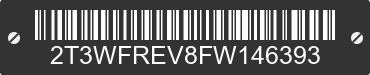 2015 TOYOTA RAV4 2T3WFREV8FW146393 VIN decoded