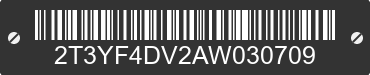 2010 TOYOTA RAV4 2T3YF4DV2AW030709 VIN decoded