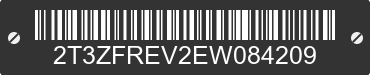 2014 TOYOTA RAV4 2T3ZFREV2EW084209 VIN decoded