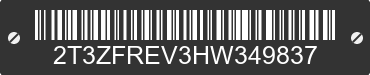 2017 TOYOTA RAV4 2T3ZFREV3HW349837 VIN decoded
