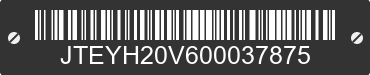 0 TOYOTA RAV4 JTEYH20V600037875 VIN decoded