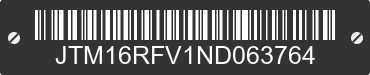 2022 TOYOTA RAV4 JTM16RFV1ND063764 VIN decoded