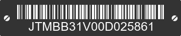 0 TOYOTA RAV4 JTMBB31V00D025861 VIN decoded