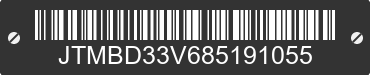 2008 TOYOTA RAV4 JTMBD33V685191055 VIN decoded