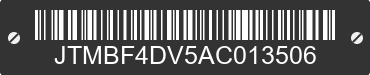 2010 TOYOTA RAV4 JTMBF4DV5AC013506 VIN decoded