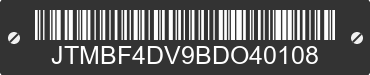 2011 TOYOTA RAV4 JTMBF4DV9BDO40108 VIN decoded