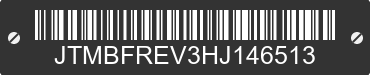 2017 TOYOTA RAV4 JTMBFREV3HJ146513 VIN decoded