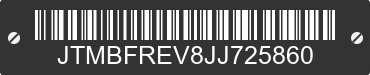 2018 TOYOTA RAV4 JTMBFREV8JJ725860 VIN decoded