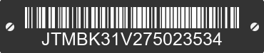 2007 TOYOTA RAV4 JTMBK31V275023534 VIN decoded