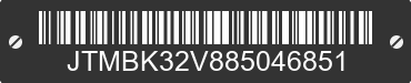 2008 TOYOTA RAV4 JTMBK32V885046851 VIN decoded