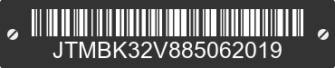2008 TOYOTA RAV4 JTMBK32V885062019 VIN decoded