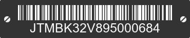 2009 TOYOTA RAV4 JTMBK32V895000684 VIN decoded