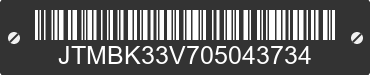 0 TOYOTA RAV4 JTMBK33V705043734 VIN decoded