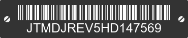 2017 TOYOTA RAV4 JTMDJREV5HD147569 VIN decoded