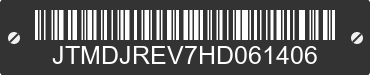 2017 TOYOTA RAV4 JTMDJREV7HD061406 VIN decoded